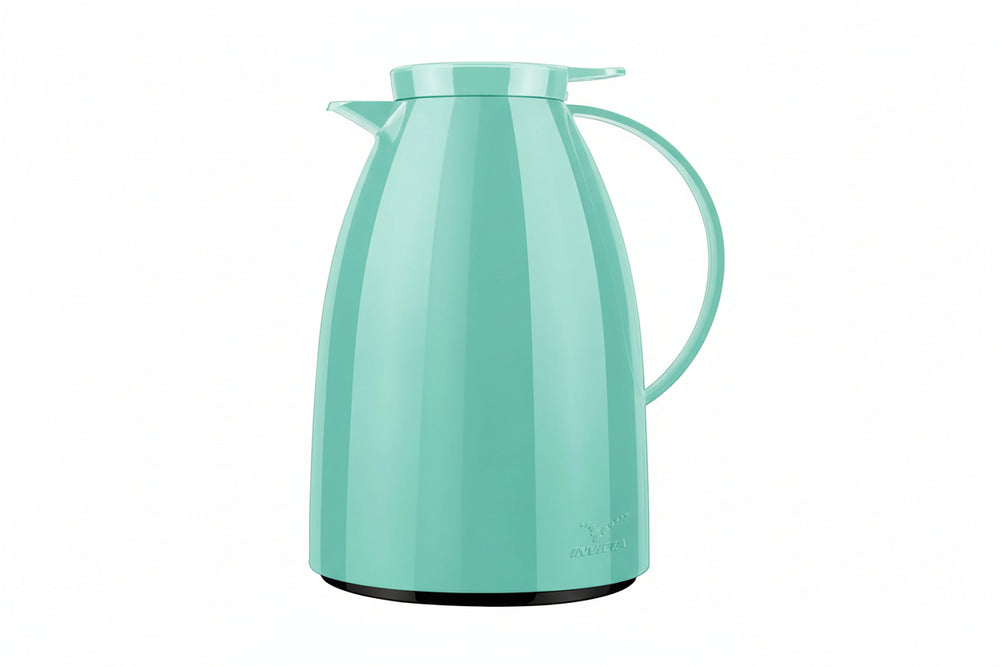 Invicta Vienna Dishwasher Safe Coffee Pot with Trigger and Ergonomic Handle Green 1 Liter