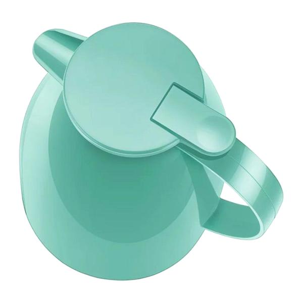 Invicta Vienna Dishwasher Safe Coffee Pot with Trigger and Ergonomic Handle Green 1 Liter