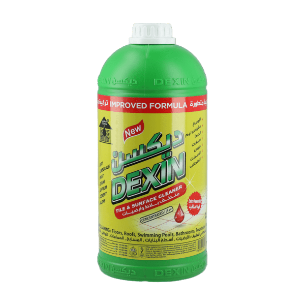 Dexin Tile and Surface Cleaner for Floors, Roofs, Swimming Pools 2 Liter