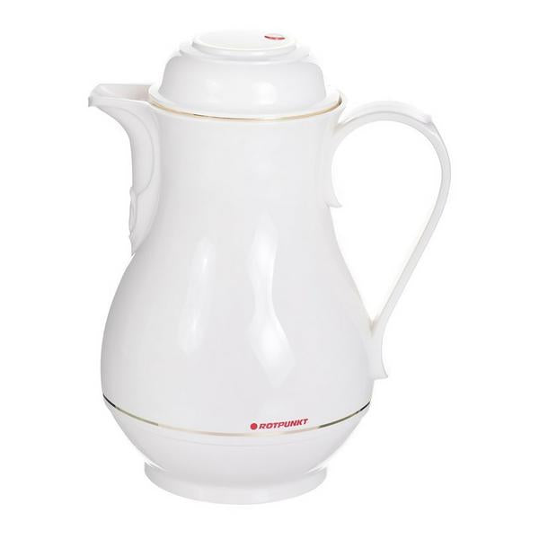 Rotpunkt High-Quality Metallic Vacuum Jug White 1 Liter