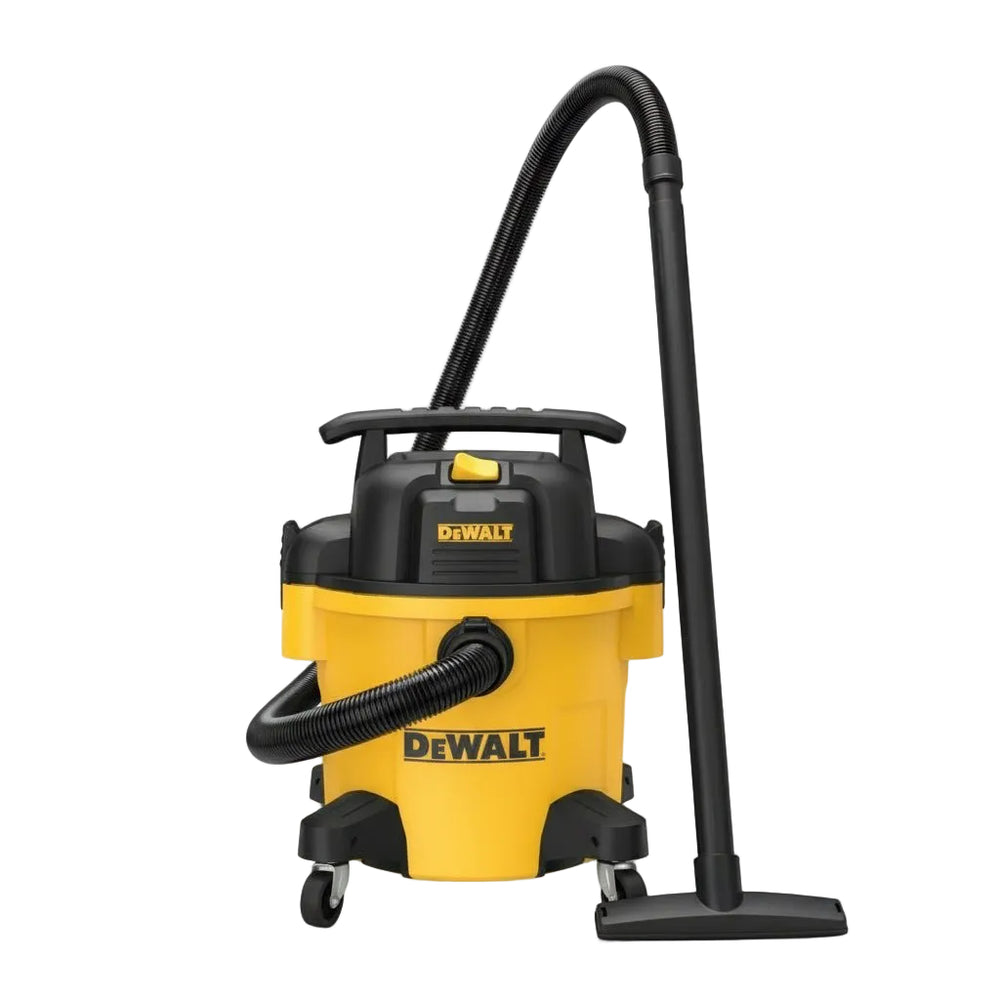 Dewalt 1050W Wet and Dry Drum Vacuum Cleaner Yellow and Black 20 Liter DXV20P