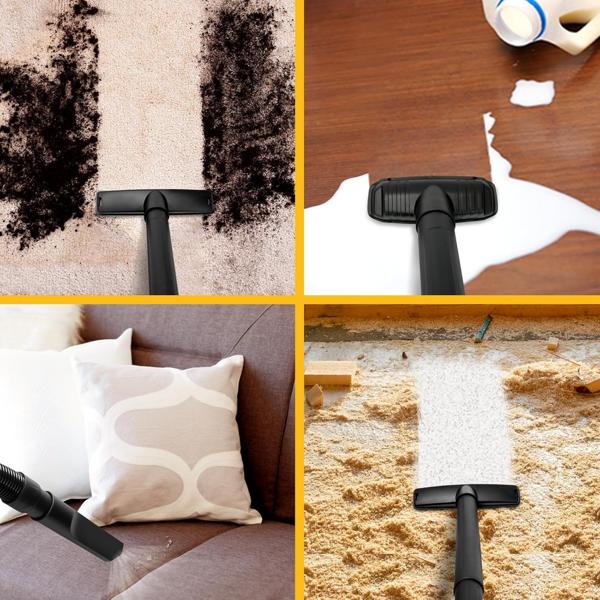 Dewalt 1050W Wet and Dry Drum Vacuum Cleaner Yellow and Black 20 Liter DXV20P