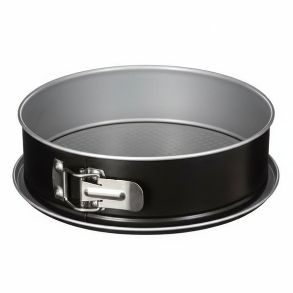 Five Simply Smart Signature Round Non-Stick Metal Springform Pan Black and Silver 24cm 146473