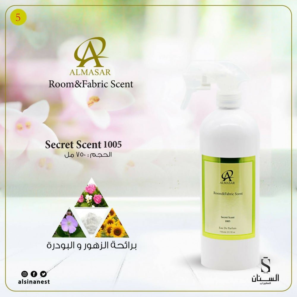 معطر مفارش برائحة الزهور والبودرة 750 مل 