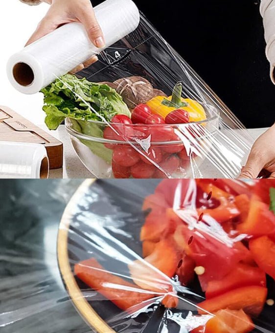 clear plastic wrap roll 