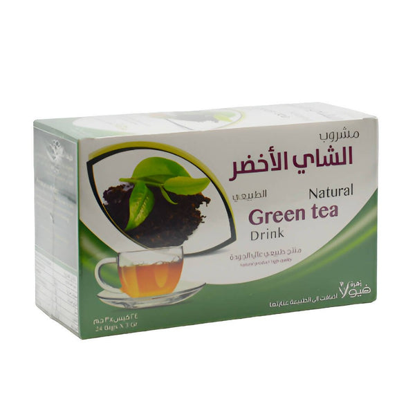 Viola Flower Natural Green Tea 24 Bags