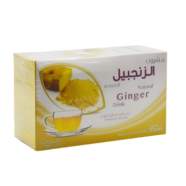 Viola Flower Natural Ginger Drink 24 Bags