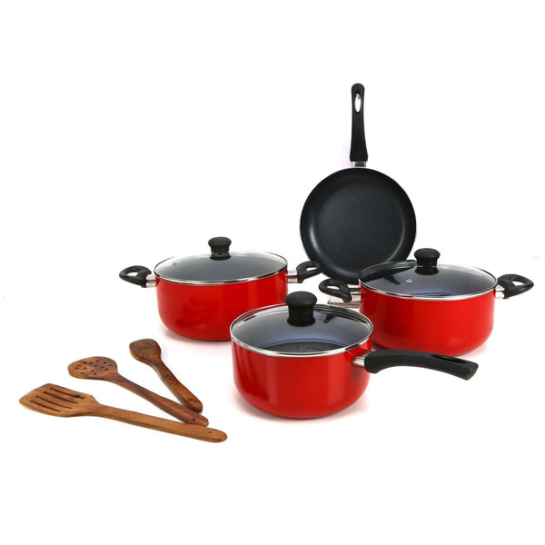 طقم أواني طهي شيفلاين غير لاصقة 10 قطع