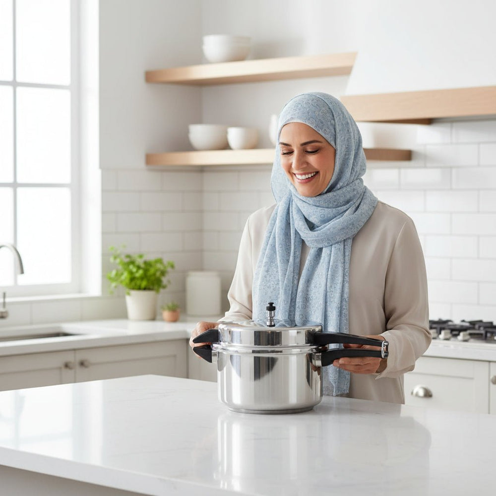 قدر ضغط بريستيج ألمنيوم سعة 20 لتر
