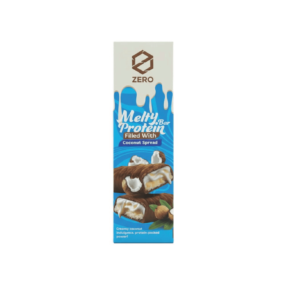 زيرو ميلتي بروتين بار محشو بزبدة جوز الهند 70 جم - آنية المنزل الراقي