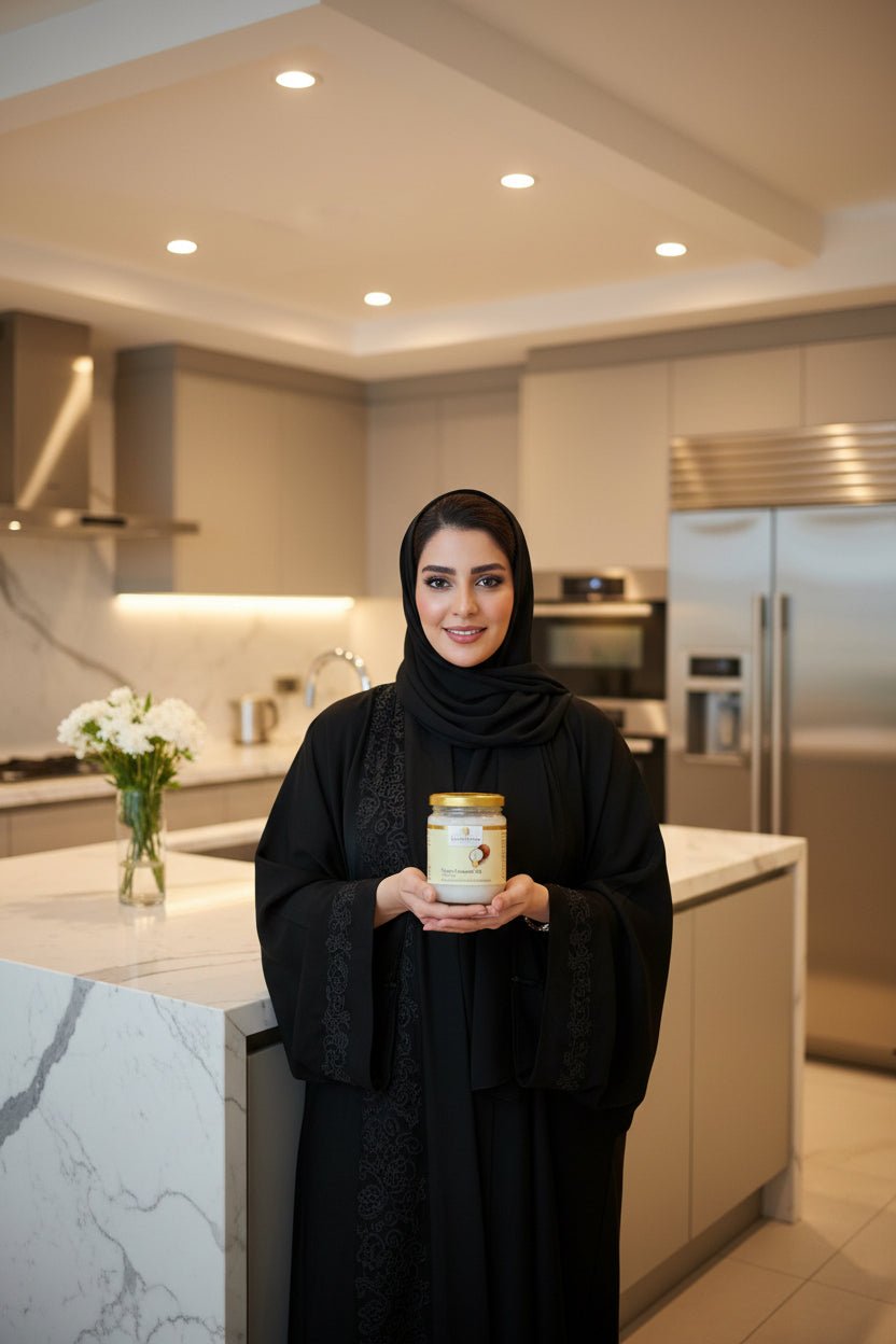 زيت جوز الهند البكر 200 مل ايرثز فاينست - آنية المنزل الراقي