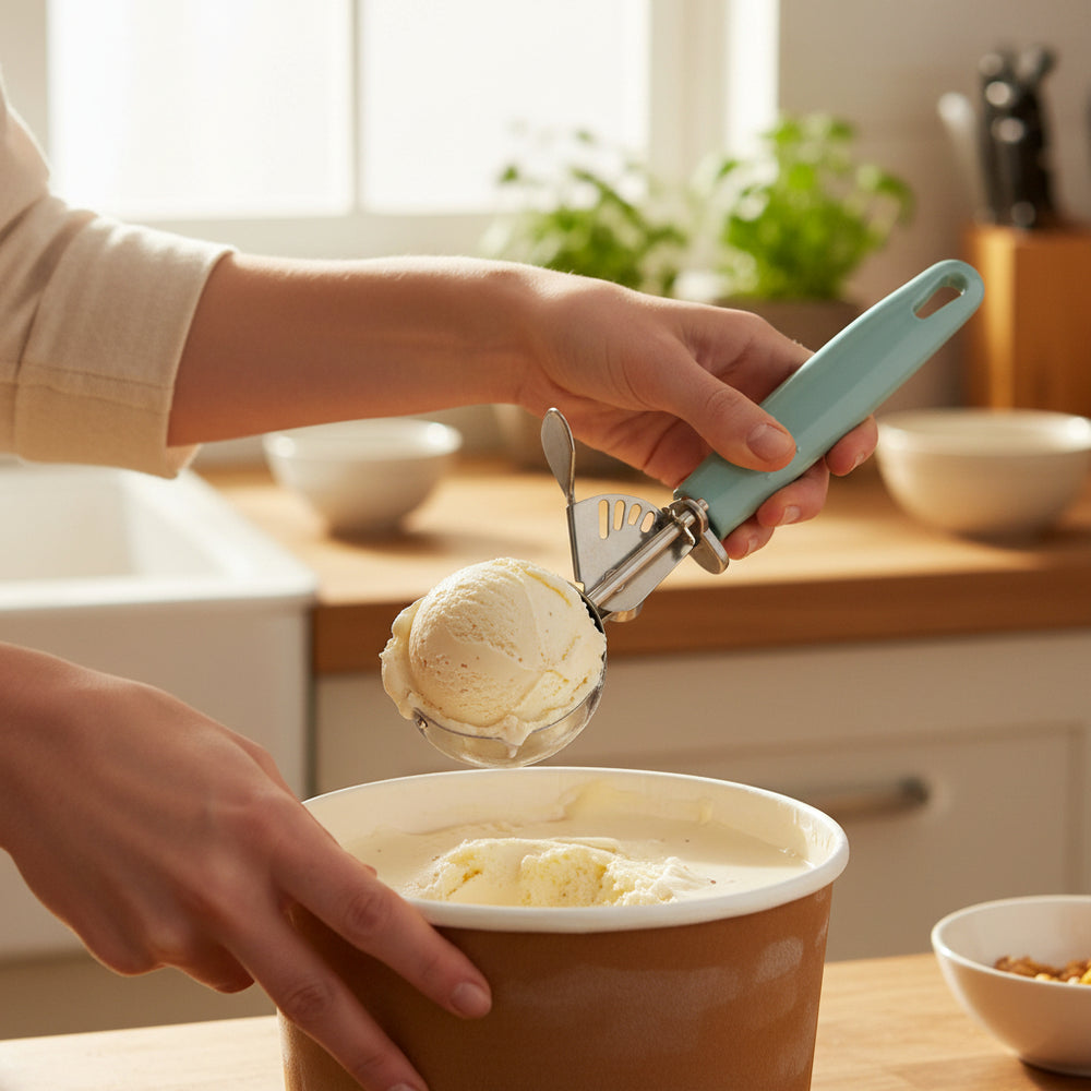 6.5cm Ice Cream Scoop with Plastic Handle