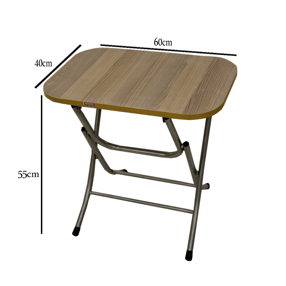 طاولة خشب مستطيلة  قابلة للطي 60*40سم