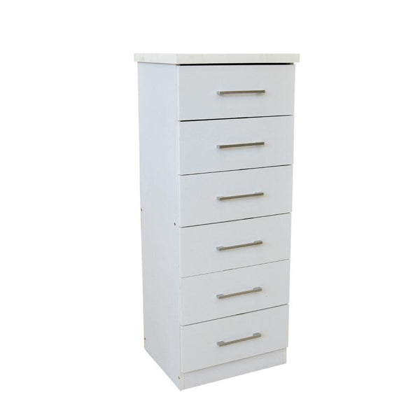 خزانة للتخزين مصنوعة من الخشب 6 ادراج - أنية المنزل