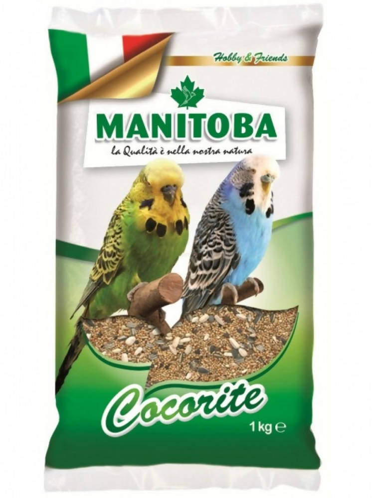 اكل لطيور البادجي مشكل من مانيتوبا-1كغ
