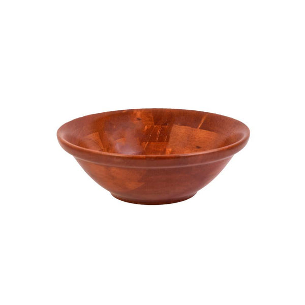 وعاء خشبي مستدير-أنية المنزل