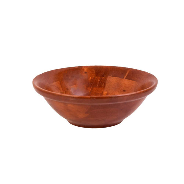 وعاء خشبي مستدير-أنية المنزل