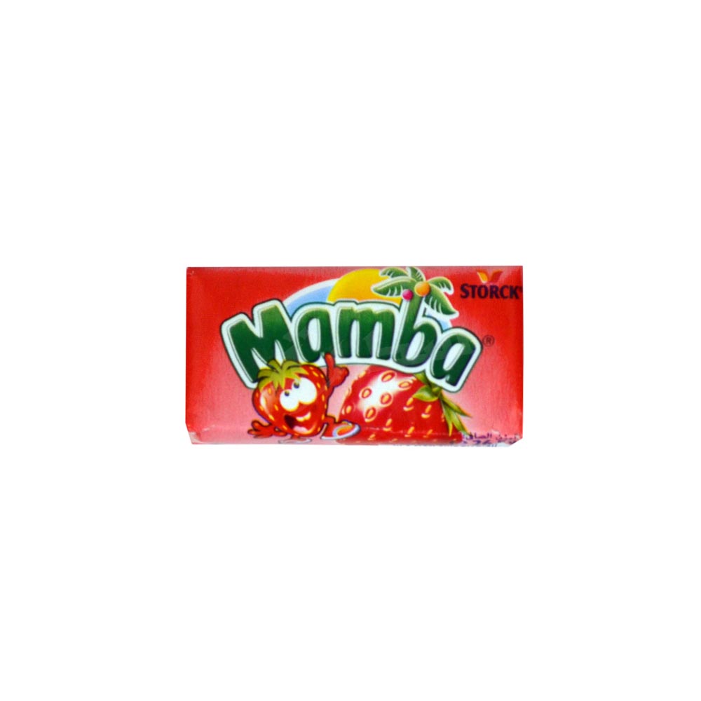 ستورك مامبا حلوى طريةبالفراولة 26.5 جرام-6قطع