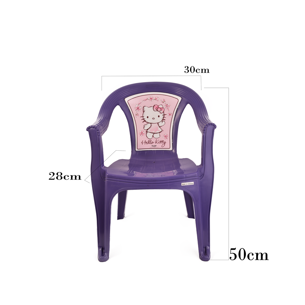 كرسي إطفال بذراعين-شخصية هيلو كيتي - أنية المنزل