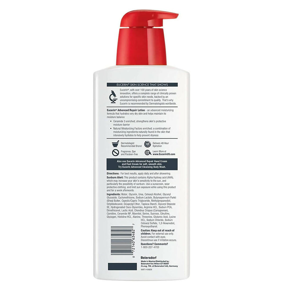 Eucerin Advanced Repair Lotion - 500 ml