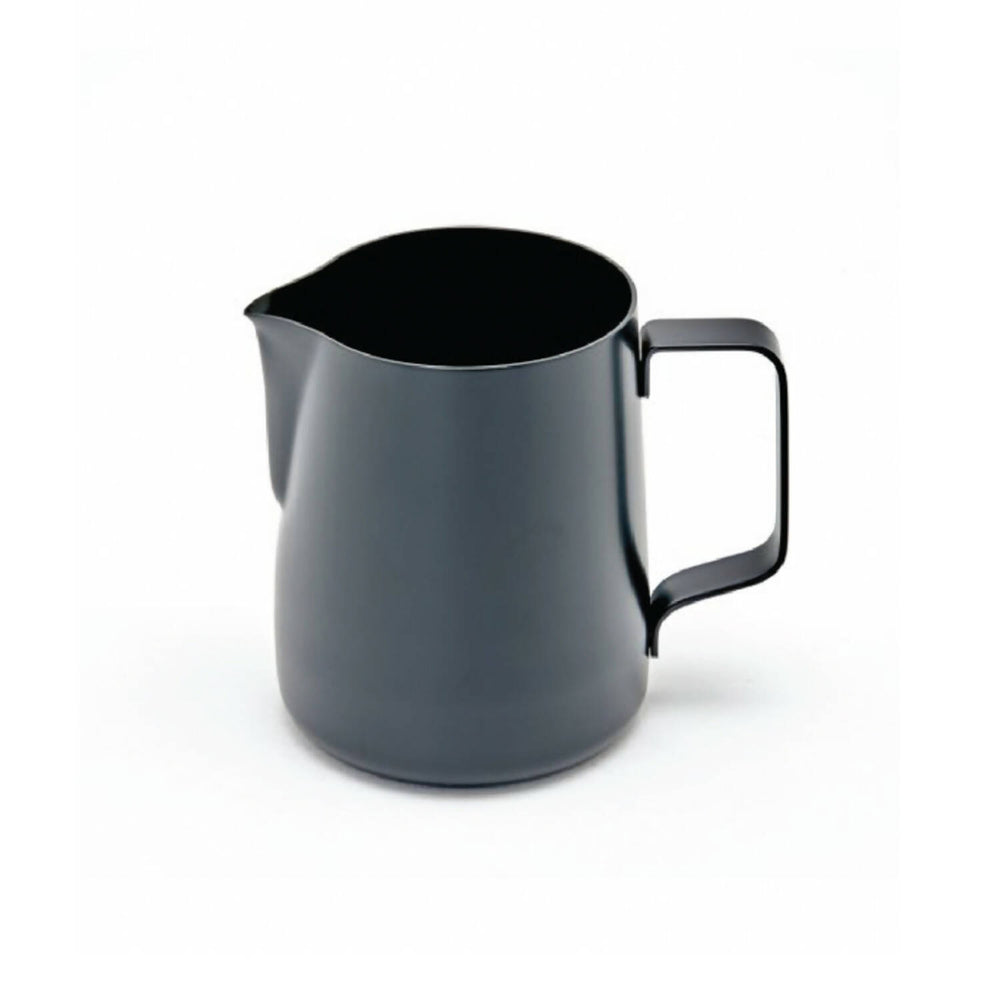 Black milk steaming pitcher