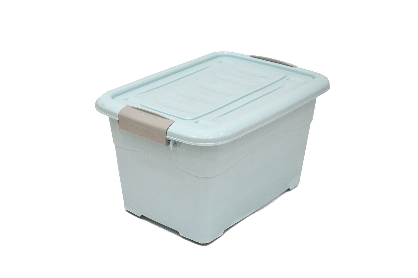 صندوق تخزين بلاستيك مع عجلات متعدد الالوان-180لتر