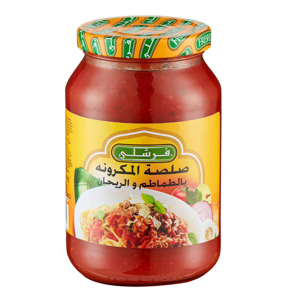 فرشلي صلصة المكرونة طماطم و ريحان454 جرام
