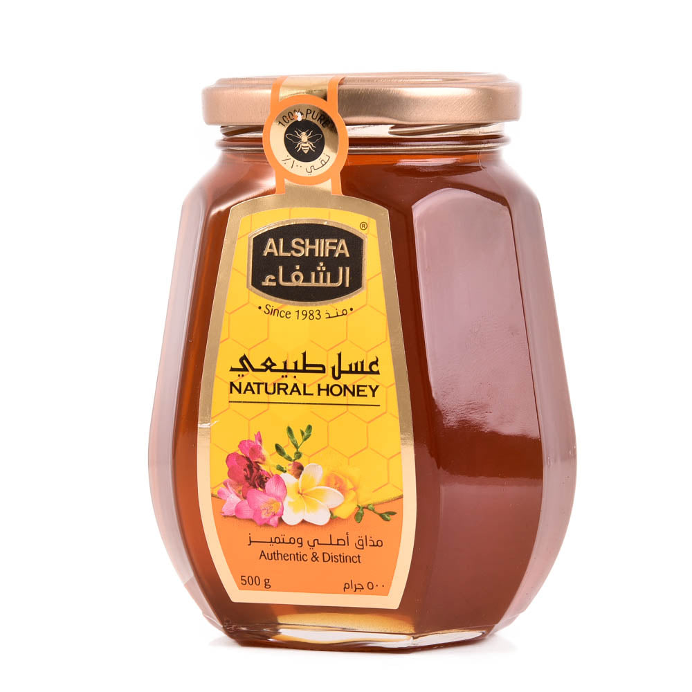 عسل طبيعي مذاق أصلي ومتميز-500غرام