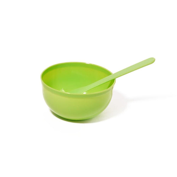 وعاء 300 مل مع ملعقة لصنع قناع الوجه - أنية المنزل