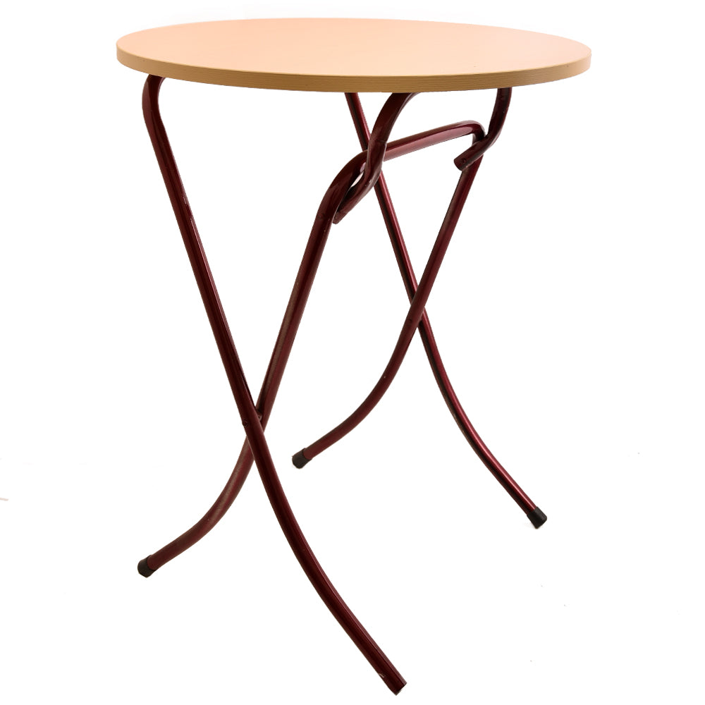 طاولة دائرية من الخشب قابلة للطي60*75سم