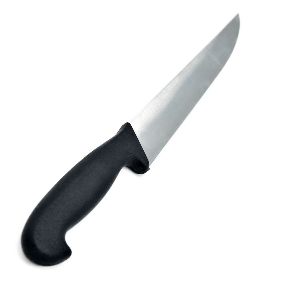سكين  حادة متعددة الاستخدام بمقبض بلاستيك 34سم - أنية المنزل