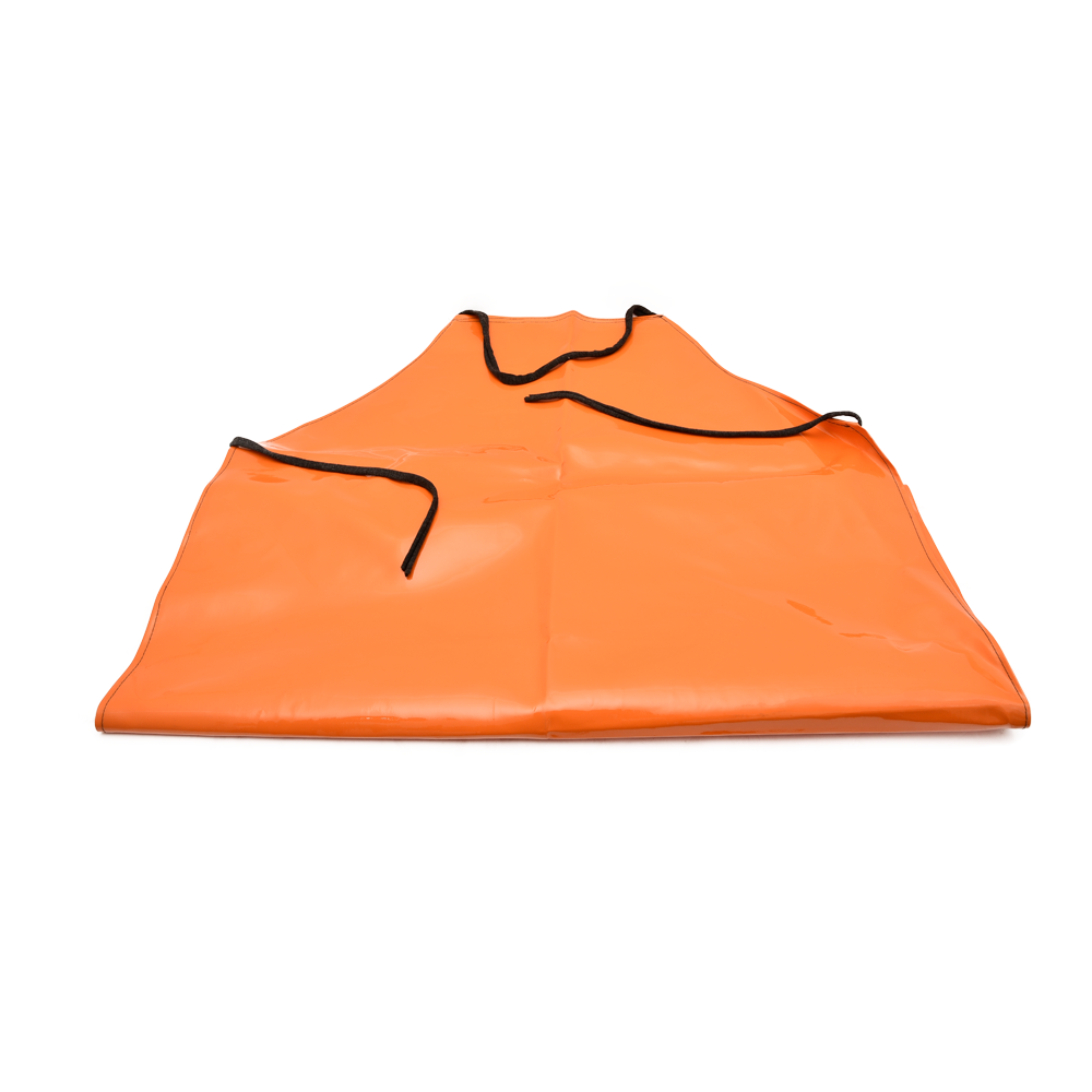 مريلة بلاستيك متعددة الاستخدام برتقالي103*65سم - أنية المنزل