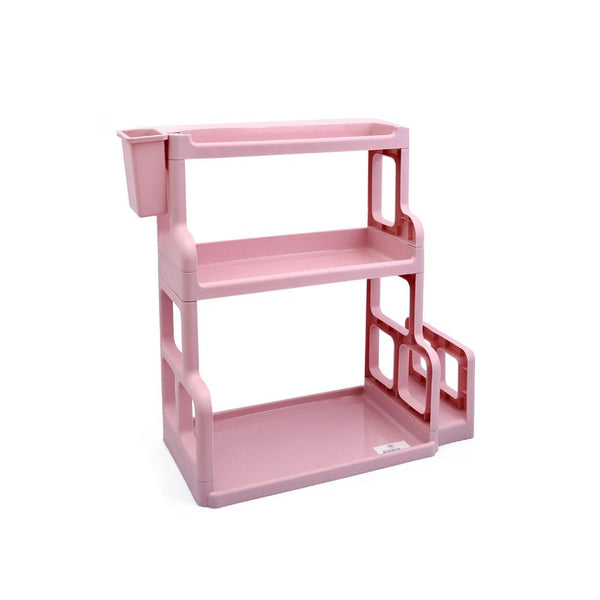 حامل أطباق بلاستيك3طبقات - أنية المنزل