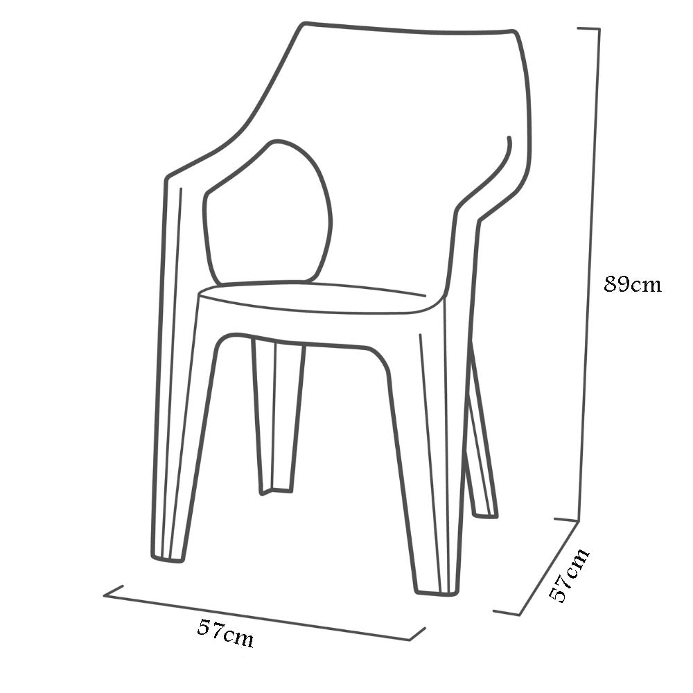 جلسة خارجية صناعة هولندية من طاولة و 10كراسي بذراعين مقاوم لأشعة الشمس (عرض خاص)