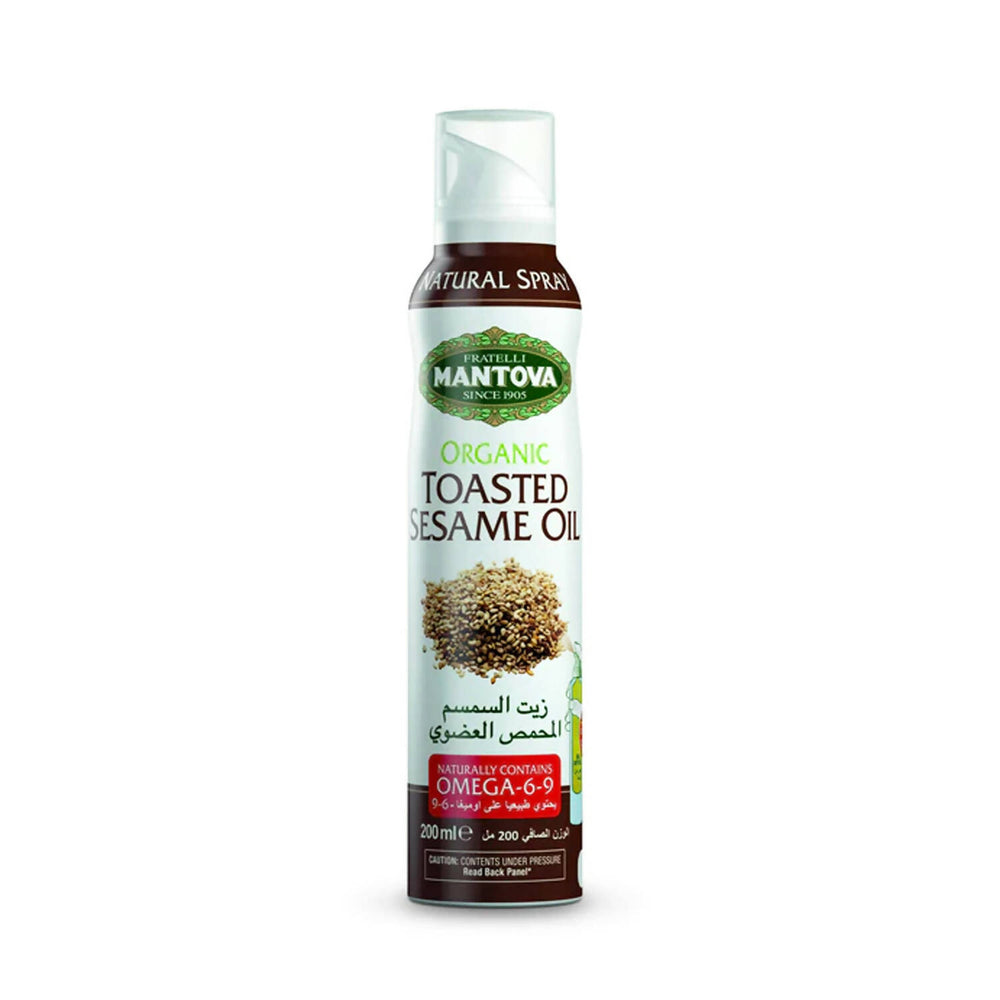 Mantova Organic Toasted Sesame Oil Spray