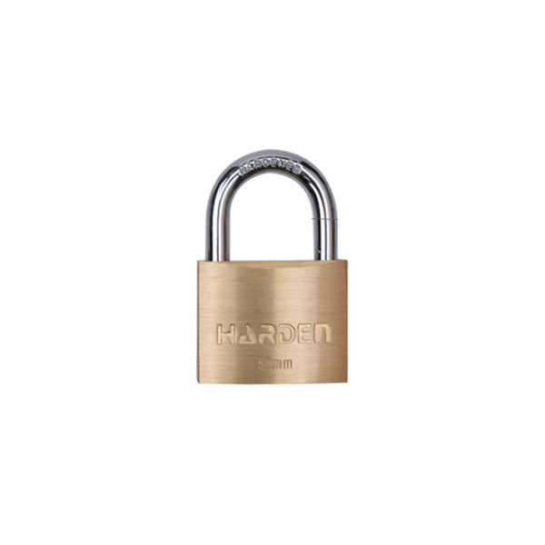 قفل نحاس مع ثلاث مفاتيح من هاردن