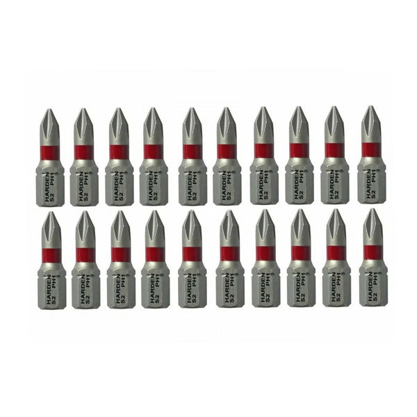 مجموعة لقم مفك براغي فيليبس من هاردن 20 قطعة