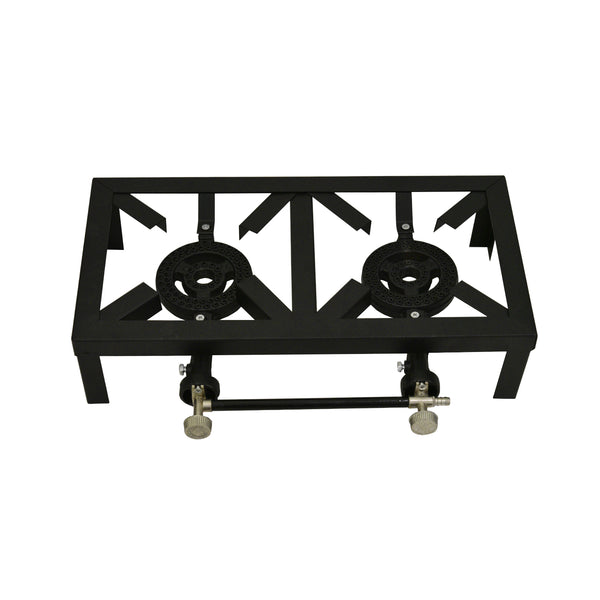 موقد غاز بعينين لون أسود