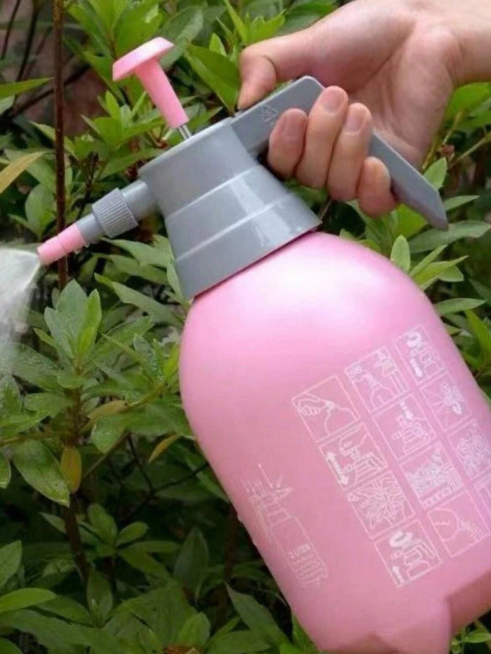 Water sprayer for watering crops and spraying pesticides, 2 liters