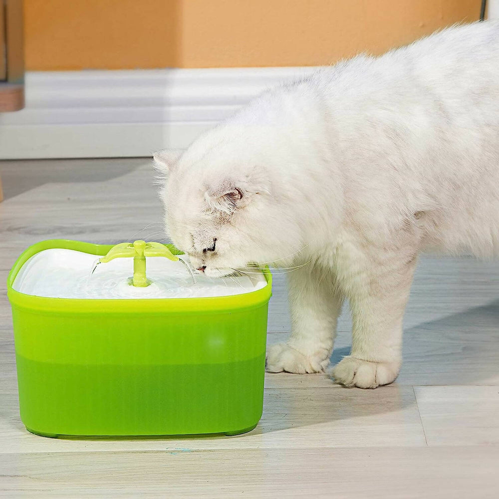 Water Fountain with USB Cable and Filter for Cats and Pets 2.6L 